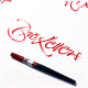 Миниатюра изображения товара Кисть для рисования Pentel Color Brush / XGFL-101X (черный)