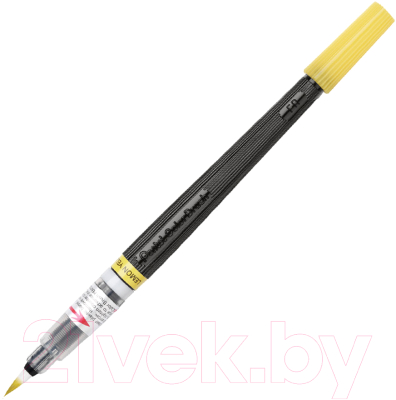 Маркер художественный Pentel Color Brush / XGFL-105X (желтый)
