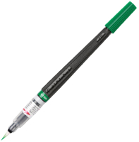 Маркер художественный Pentel Color Brush / XGFL-104X (зеленый) - 