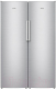 Холодильник с морозильником ATLANT X-1602 + M-7606 N (нержавеющая сталь) - 