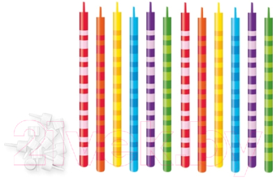 Набор свечей для торта Tescoma Delicia Kids 630986 (12шт)