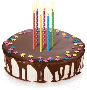 Набор свечей для торта Tescoma Delicia Kids 630986 (12шт)