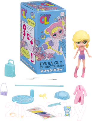 Кукла с аксессуарами Bondibon OLY-путешественница / ВВ4318