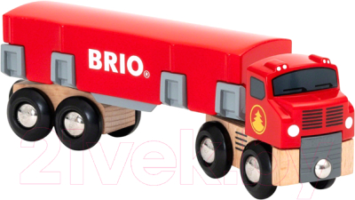 

Фургон игрушечный Brio, Для перевозки бревен / 33657