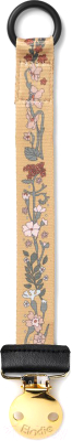 

Держатель для пустышки Elodie, С разноцветным рисунком;коричневый, Golden Vintage Flower / 30150145616NA