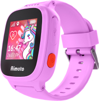 Умные часы детские Aimoto Kid Mini Единорог / 8001101 (розовый) - 