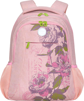 Школьный рюкзак Grizzly RD-142-1 (розовый)