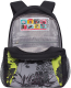 Миниатюра изображения товара Школьный рюкзак Grizzly RD-142-2 (черный/салатовый)