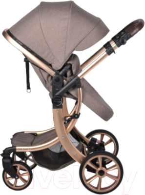 Детская универсальная коляска Aimile New Gold / 608R (коричневый)