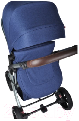 Детская универсальная коляска Aimile New Silver / 608L (синий)