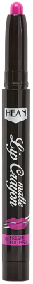 

Помада для губ Hean, Matte Lip Crayon 16 Fresch Fuchsia