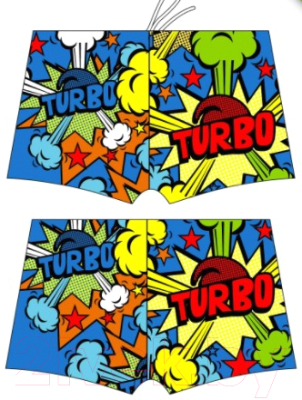 Плавки детские Turbo Boxer Full Printed Men Pop / 796251622 (р-р 26)