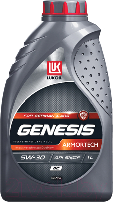 Моторное масло Лукойл Genesis Armortech GC 5W30 / 3149368 (1л)