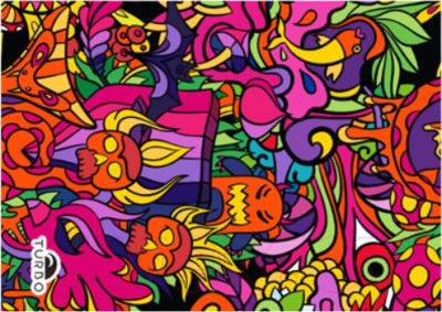 

Полотенце Turbo, Terry Crazy Jungle / 9890564