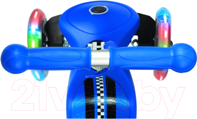 Самокат детский Globber Primo Fantasy Racing / 424-003 (Navy Blue)