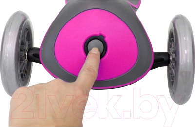 Самокат детский Globber Primo Plus Titanium / 442-132 (Neon Pink)