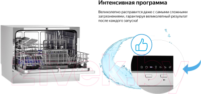 Изображение товара Посудомоечная машина Weissgauff TDW 4017DS