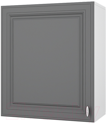 Шкаф навесной для кухни Горизонт Мебель Ева 60 (графит софт)