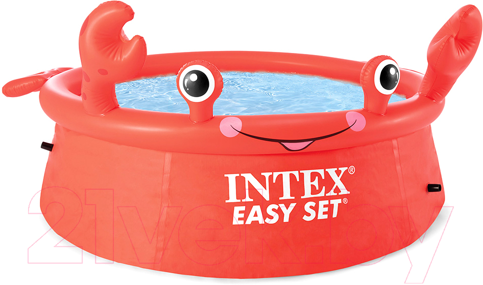 Надувной бассейн Intex Easy Set Веселый краб / 26100NP (183x51)