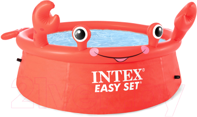 Купить Надувной бассейн Intex Easy Set Веселый краб / 26100NP  