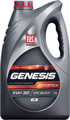 Моторное масло Лукойл Genesis Armortech HK 5W30 / 3149287 (4л)