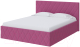 Двуспальная кровать Proson Fresco Savana Berry 160x200 (фиолетовый) - 