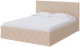 Двуспальная кровать Proson Fresco Savana Camel 160x200 (бежевый) - 