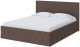 Двуспальная кровать Proson Fresco Savana Chocolate 180x200 (шоколад) - 