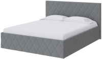 Двуспальная кровать Proson Fresco Savana Grey 200x200 (серый) - 