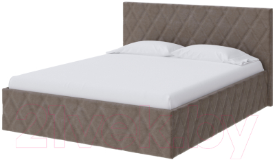 Двуспальная кровать Proson Fresco Лофти 160x200 (кофейный)
