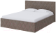 Двуспальная кровать Proson Fresco Лофти 180x200 (кофейный) - 