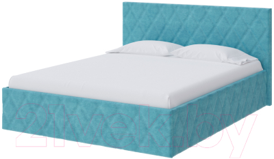 Двуспальная кровать Proson Fresco Лофти 160x200 (лазурь)