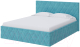 Двуспальная кровать Proson Fresco Лофти 200x200 (лазурь) - 