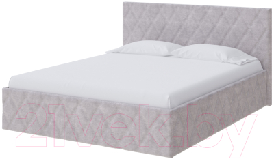 Двуспальная кровать Proson Fresco Лофти 160x200 (серый)
