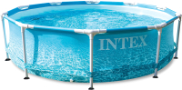 Каркасный бассейн Intex Metal Frame Beachside / 28208 (305х76) (c фильтром и насосом) - 
