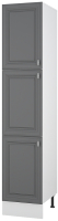 Шкаф-пенал кухонный Горизонт Мебель Ева 45 (графит софт) - 
