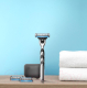 Миниатюра изображения товара Набор для бритья Gillette Mach3 станок с 1 смен. кассетой+Mach3 2 смен. кассеты д/бритья (с чехлом)