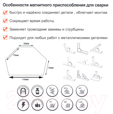 Магнитный фиксатор Edon ED-D100