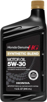 Моторное масло Honda Synthetic Blend 5W30 SN GF-5 / 087989134 (946мл) - 