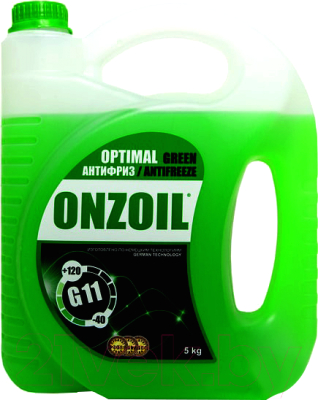 Антифриз Onzoil Green Optimal G11 (5кг, зеленый)