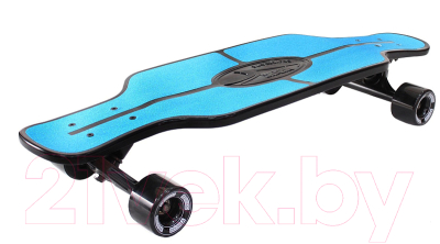 Лонгборд Y-Scoo Longboard Shark TIR 31" 408-B с сумкой (синий/черный)