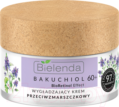 

Крем для лица Bielenda, Bakuchiol BioRetinol Effect укрепляющий против морщин 60+