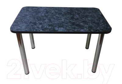Обеденный стол Solt 110x70 (костило темный/ноги хром)