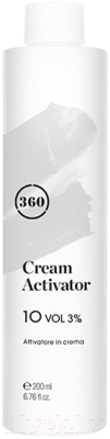 Эмульсия для окисления краски Kaaral 360 Cream activator 10 vol 3% (200мл)
