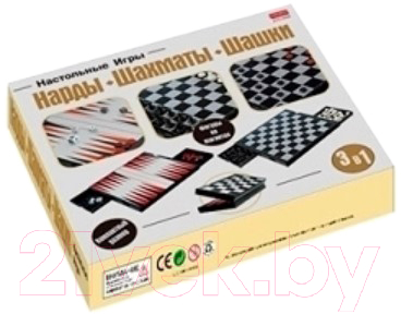 

Набор настольных игр Zhorya, Шашки, шахматы, нарды / ZYC-0468