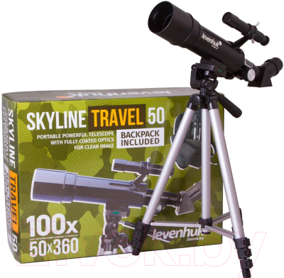 Телескоп Levenhuk Skyline Travel 50 / 70817