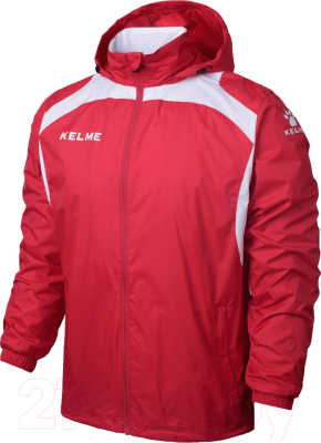 Ветровка детская Kelme Windproof Rain Jacket Kids / K15S607-1-600 (р-р 120, красный)