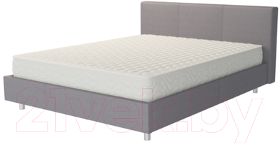 Двуспальная кровать Proson Novo Savanna Grey 160x200 (серый)