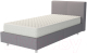 Односпальная кровать Proson Novo Savanna Grey 90x200 (серый) - 