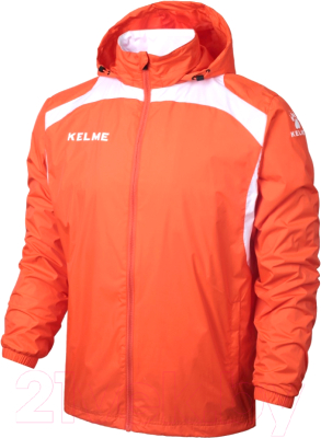 Ветровка детская Kelme Windproof Rain Jacket Kids / K15S607-1-808 (р-р 140, оранжевый)